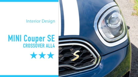 MINI CROSSOVER PHEV こだわりインテリアは見ていて楽しいぞ