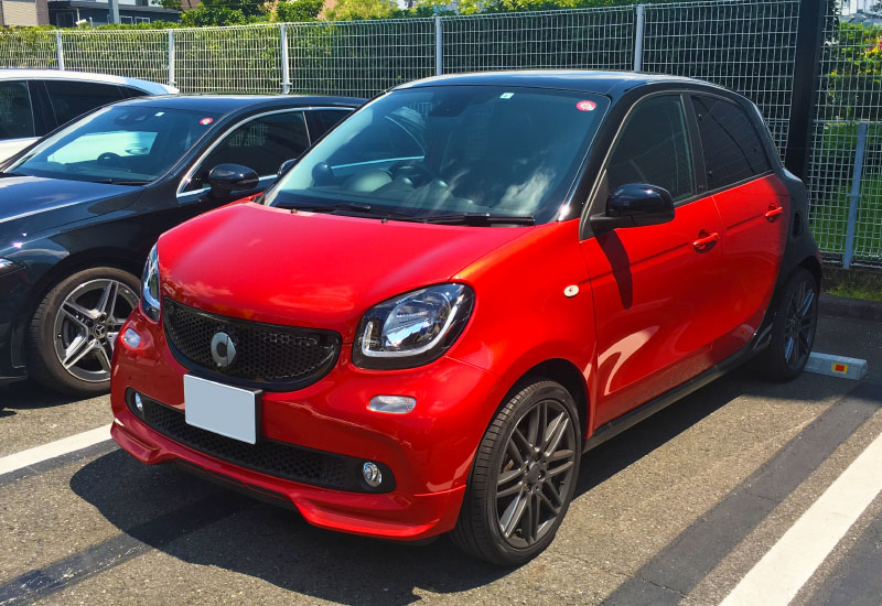 smart forfour exterior full